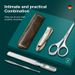 Manicure Set MR.GREEN Portable Business Style Personal Care Tools Hair Comb Nail Clippers With Full Grain_viptrois.com