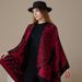 Unisex Scarf Fashion All-match Thickened Warm Shawl Cashew Flower Cashmere Cape_viptrois.com