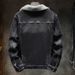 Men's Clothing Autumn And Winter New American Denim Men's Ins High Street Fashion Brand Retro Men's Loose Plush Thickened Jacket_viptrois.com