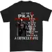 Do Not Pray Knights Templar St Georges Day Mens T-Shirt Mens Womens Tees Top 100% Cotton_viptrois.com