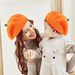 Family clothing Autumn/Winter family knit hat New new Halloween pumpkin warm Beret knit hat_viptrois.com