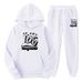 Men's Clothing Men's Suit Pullover Sweatshirt Sports Suit Sweatshirt Suit Fashionable Fleece Men's Hoodie_viptrois.com