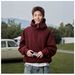 Monochrome Man- Cross-Border Hot Sale Half-Zip Hooded Sweatshirt Unisex Suitable For Spring, Autumn, And Winter Half High Collar_viptrois.com
