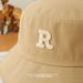 Original Letter Fisherman Hat With Large Head Circumference And Large Size Hat For Men And Women, Spring And Summer Sun Hat_viptrois.com