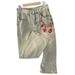 Embroidered Jeans Men's Summer Washed Vintage American High Street Micro Flared Spring And Autumn Loose Straight Leg_viptrois.com