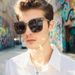 High End Celebrity Sun Protection Sunglasses With Large Temples For Men And Women Fashionable Street Shots Must Have For Seaside Vacations_viptrois.com