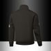 Men’s Streetwear Bomber Jacket – Slim-Fit Biker Style (XS-2XL, Windproof Polyester, Stand Collar, Black/Red/Army Green/Blue)_viptrois.com