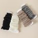 Children's Socks autumn and winter white knitted socks long calf socks leg covers warm Lolita pile socks_viptrois.com