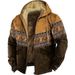 Men's Hoodie, Arctic Fleece Hooded, Retro Printed Autumn And Winter Hoodie_viptrois.com