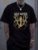 SOILWORK Cd Lgo SWEDEN ANCHOR Official SHIRT XXL New OOP Overgivenheten Machine Stylish Top For Everyday Wear Soft Summer Slightly_viptrois.com