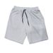 Men's Summer Staircase Fabric Shorts Solid Color Drawstring Five Point Pants_viptrois.com