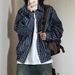 Men's Clothing High Street Patchwork Denim Shorts New Style Distressed Casual Versatile Wide Leg Cropped Pants_viptrois.com