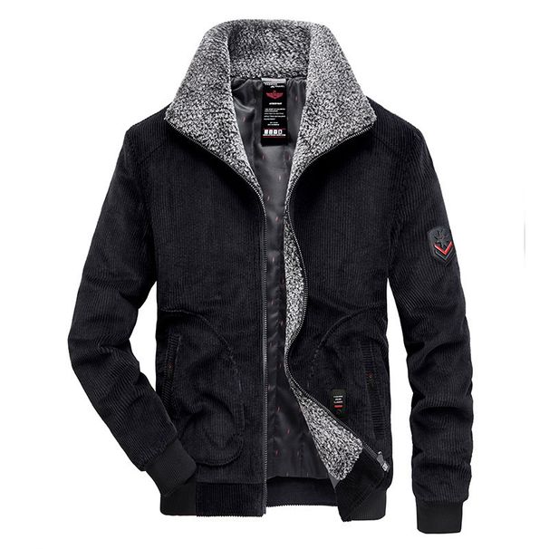 Men's Corduroy Jacket Men's Thickened Men's Velvet Cotton-padded Jacket Men's Cotton-padded Jacket_viptrois.com