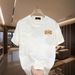 Men's T-shirt 2025 New Summer Casual Trend Loose Short Sleeved Plus Size Fashionable Versatile Pure Cotton Top_viptrois.com