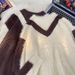 New Long Velvet Hoodie V-Knitted Shirt Long Sleeve Color Blocked Woolen Shirt For Youth_viptrois.com