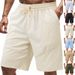 Men's Lightweight Breathable 5-Inch Casual Shorts - Quick-Dry Comfort For Summer & Beach Activities_viptrois.com