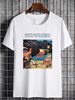 1974 Roian Book Cover For One Hundred Years Of Solitude Tshirt Homme Designer Clothes Casual Stretched Stylish Comfortable Streetwear Unisex Soft_viptrois.com