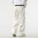 Men's Clothing Heavy Loose Scimitar Design Wide Leg Pants Niche Painted Graffiti Fashion Light Luxury White Denim Pants_viptrois.com