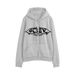 Harajuku Y2K Autumn Hooded Sweatshirt Zipper Butterfly Long Sleeve Loose Print Women's Hoodie Jacket_viptrois.com