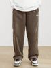 Manfinity Hypemode Cordhose Für Herren Mit Weitem Schnitt, Mit Buchstaben Patch-Detail, Baggy-Langhosen, Schlichtes Outfit_viptrois.com