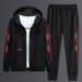 Men's Clothing L 8XL Large Size Sweater Men's Casual Suit Men's Spring and Autumn Youth Sports Suit Loose Hooded Jacket Men's Trousers_viptrois.com
