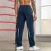 Men's Minimalist Casual Pants – Lightweight Polyester Straight-Leg Trousers For Everyday Wear (M-4XL)_viptrois.com