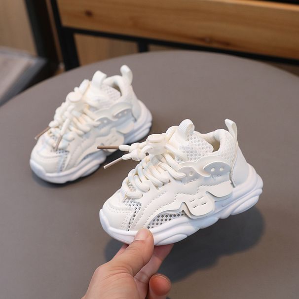 One Piece Of Spring And Autumn Baby Toddler Shoes For 1 To 2 3 Years Old Children's Sports Shoes Non Slip Soft Sole Daddy Shoes Breathable_viptrois.com