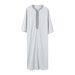 Men's Clothing Muslim Ethnic Embroidered Men's Robe_viptrois.com