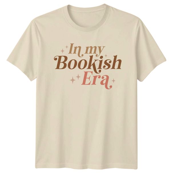In My Bookish Era T-Shirt Mens Womens Tees Top, Book Lover, Reader T-Shirt Mens Womens Tees Top, Hobbies_viptrois.com