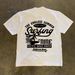 American Casual Pure Cotton Short-sleeved Men's Summer Trendy Brand Retro Letter Printed T-shirt Half-sleeved Tee Loose And Versatile_viptrois.com