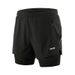 Man's clothing Outdoor sports running fitness sports loose (with Intranet) leisure marathon five-quarter pants to prevent exposure_viptrois.com
