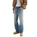 Men's Clothing Men's Versatile Whiskered Casual Jeans Stone Wash Straight Leg Blue Vibe Clothing For Autumn For Formal & Casual_viptrois.com