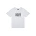Letter Print Round Neck T-Shirt Women's Short Top_viptrois.com