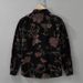 Trendy Printed Long Sleeved Shirt, Fashionable And Versatile, Artistic And Casual Loose Top, Men's Clothing_viptrois.com