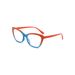 Anti Blue Light Cat Eye Flat Glasses Contrast Color Personality Plain Simple Glasses Frame Cross Border Glasses Frame Reading Glasses T1376_viptrois.com