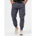 Men's Clothing Three Dimensional Bag Woven Cargo Pants Tie Belt Leggings Casual Pants Solid Color Men's Pants_viptrois.com