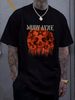 Mudvayne - Men's Heavyweight Short Sleeve T-Shirt - Black - Size L Unisex Breathable Fashion Homme Comfortable Casual Stylish Graphic Summer_viptrois.com