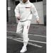 Men's Hooded Sweatshirt & Jogger Set – Oversized Pullover With Printed Logo & Matching Pants (S-XXXL) – Fleece-Lined For Fall/Winter_viptrois.com