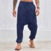 Men's Clothing Casual Fashion Loose Pants Summer Breathable Leggings Pants Beach Straight Pants_viptrois.com