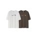 Men's Clothing Men's Wear | Foaming 3D Printed T Shirt 2025 New Product 265G Heavy Fashion Brand Loose Personality Round Neck Short Sleeve_viptrois.com