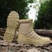 Children's Combat Boots Summer Parent Child High Top Military Boots_viptrois.com