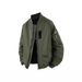 Men's Casual Jacket Vintage Air Force MA1 Pilot Jacket Spring And Autumn Casual Military Baseball Jacket_viptrois.com