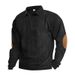 Cross-Border Hot Sale American Style Men's Spring And Autumn Corduroy Retro Loose Casual Outdoor Long Sleeve Patchwork_viptrois.com