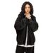 "Vintage Washed Zip-Up Hoodie – 400GSM Heavyweight Fleece Lined, Double Zipper & Oversized Fit (Acid Wash, Drop Shoulder, Logo Print)"_viptrois.com