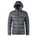 Men's Clothing Men's Cotton Coat European And American Simple Casual Thin Style Flame Letter Hooded Jacket Men's Short Cotton Coat_viptrois.com