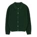 Men’s Slim-Fit Lapel Cardigan | Korean-Style Knit Sweater For Fall (M-3XL, Military Green & More)_viptrois.com