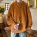 Soft And Plush Sweater For Boys, Soft And Knitted Sweater For Teenagers, Solid Color Sweater For Boys_viptrois.com