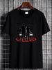 Supernatural Mens Sam And Dean Silhouette T Shirt BI45889 Stylish Homme Summer Comfortable Breathable Top For Everyday Wear Fashion Stretched_viptrois.com