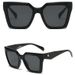 Men's Sunglasses New Fashion Large Frame Square Retro Classic Sunglasses Ins Casual All Match Personality Trend Street Shooting Sunglasses_viptrois.com