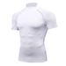 Men's Clothing Men's T Shirt Clothing Sports Tights Gym Training Compression Clothes Basketball Quick Drying Running Short Sleeves_viptrois.com
